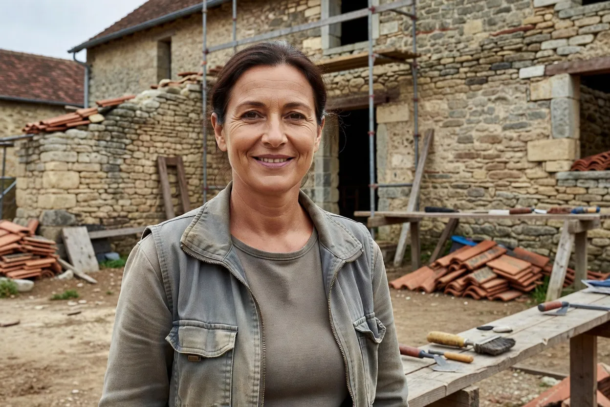Sylvie Bardin, présidente d'association : bénévoles et chantiers du patrimoine briard